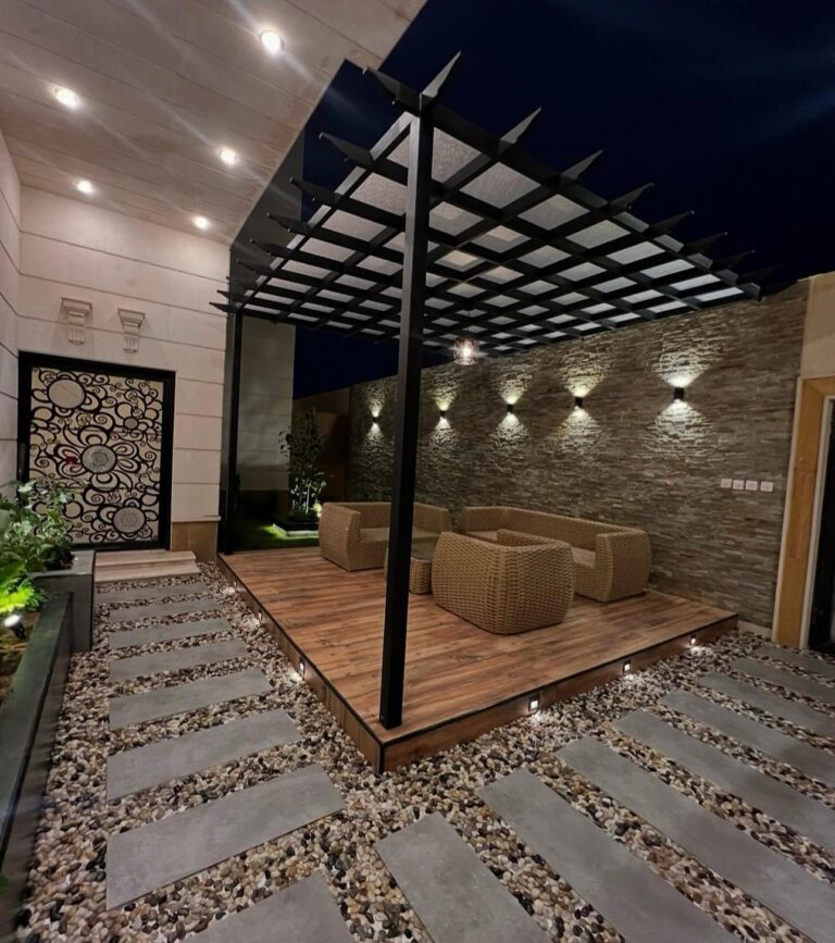 جلسات خارجية لحديقة المنزل بالدمام