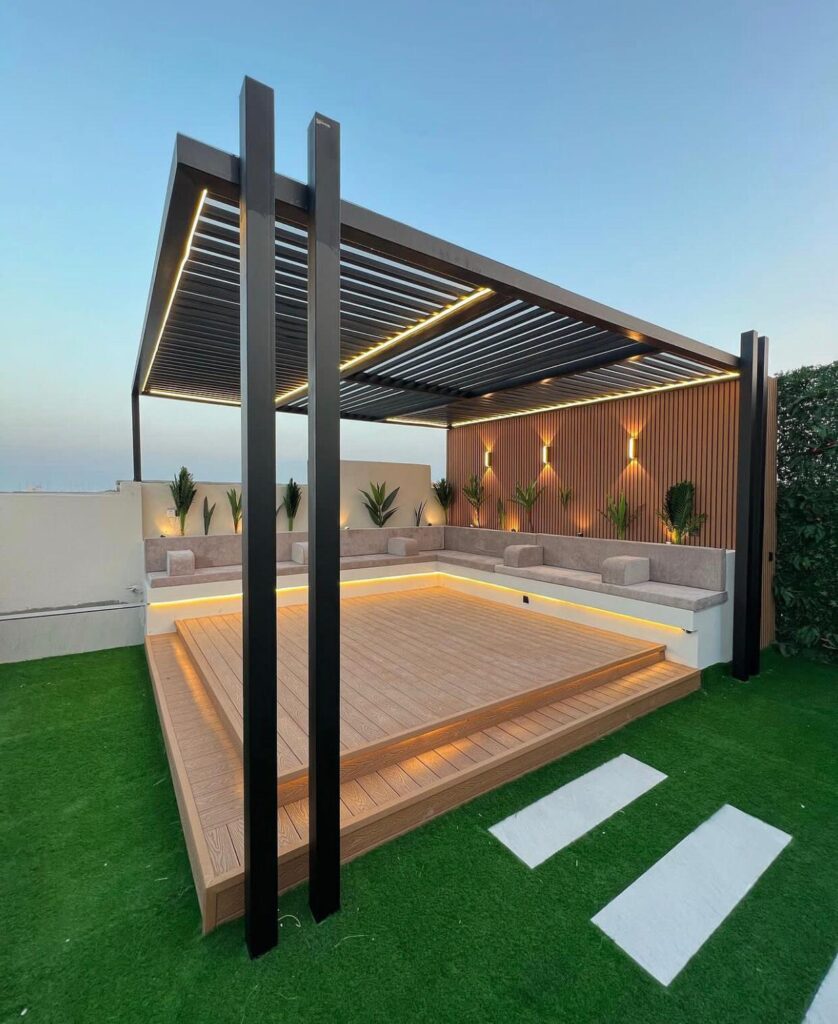 جلسات خارجية الدمام مؤسسة الابرار لتنسيق الحدائق المنزلية