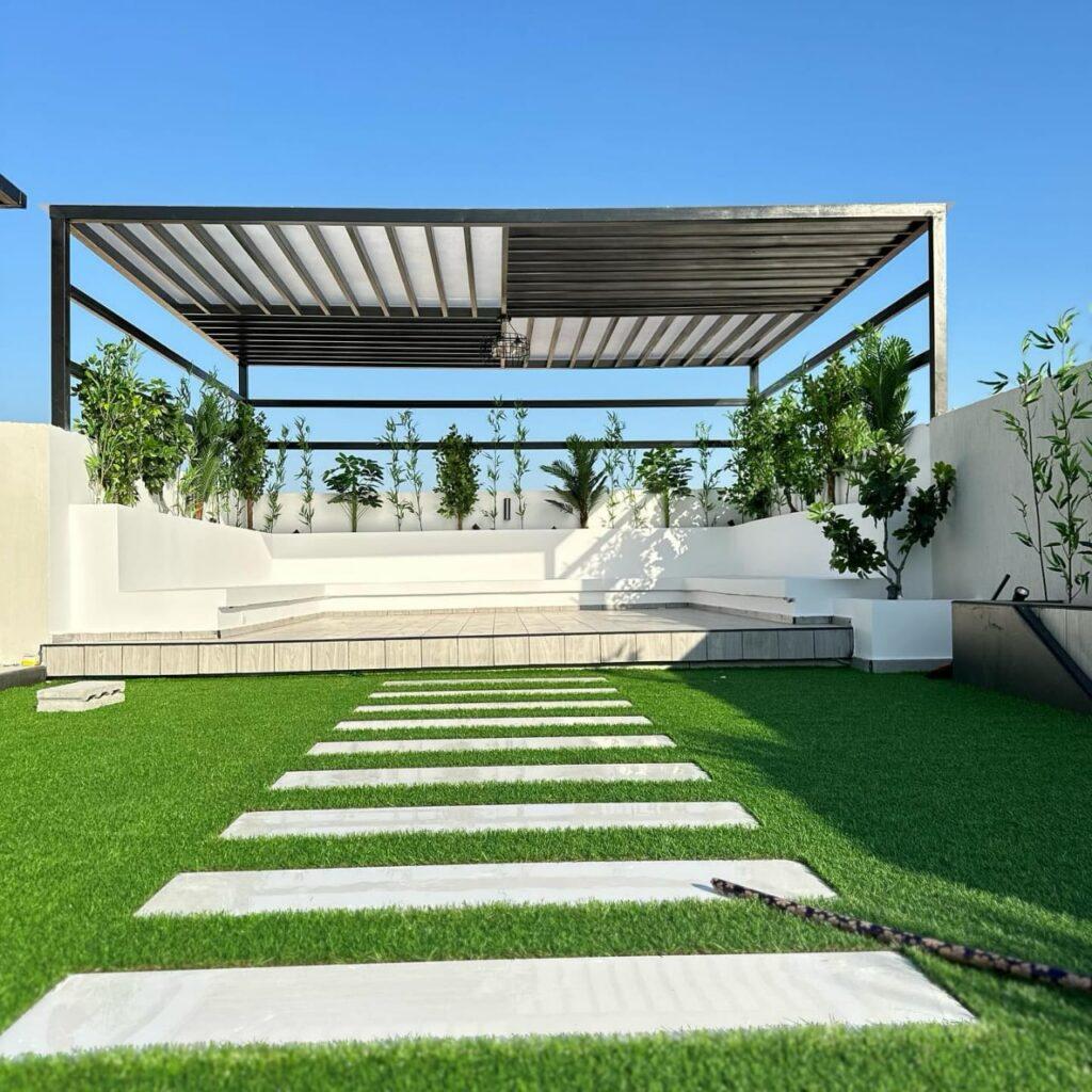 جلسات خارجية الدمام مؤسسة الابرار لتنسيق الحدائق المنزلية