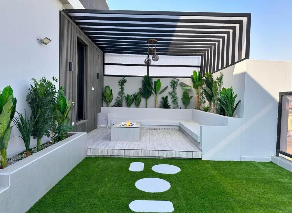 جلسات خارجية الدمام مؤسسة الابرار لتنسيق الحدائق المنزلية