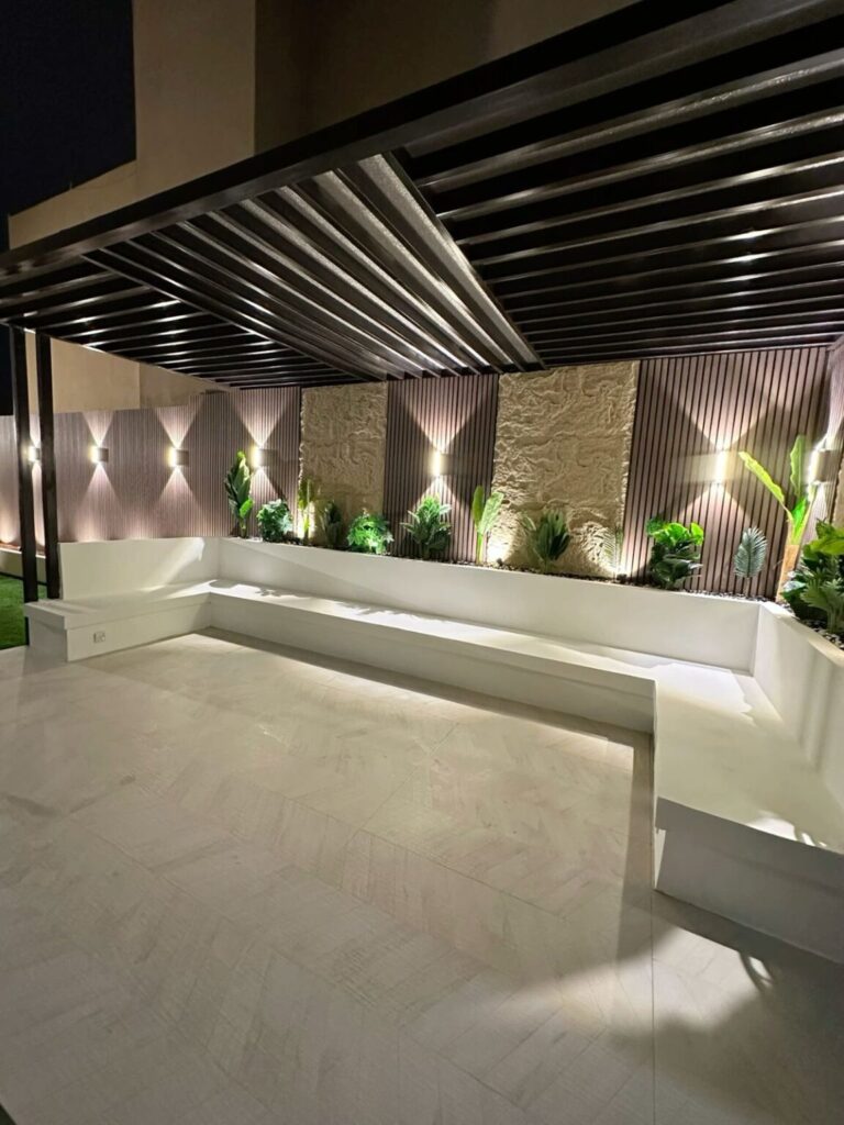 جلسات خارجية الدمام مؤسسة الابرار لتنسيق الحدائق المنزلية