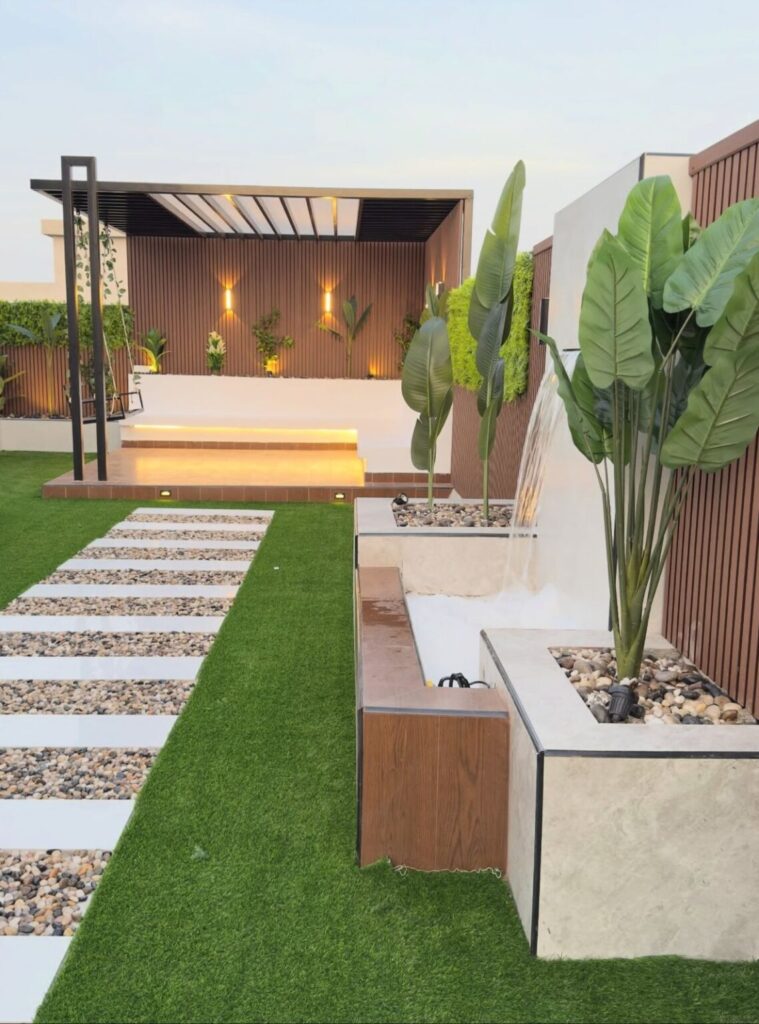 جلسات خارجية الدمام مؤسسة الابرار لتنسيق الحدائق المنزلية