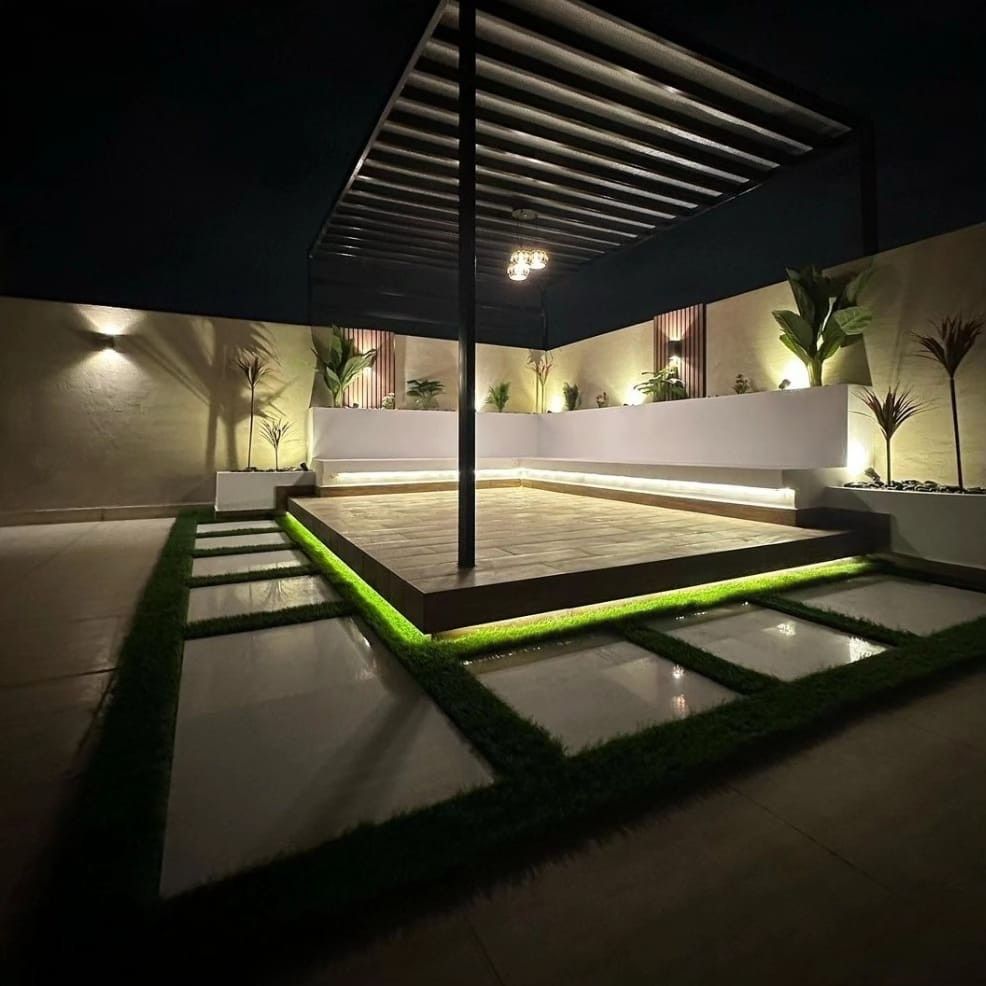 جلسات خارجية الدمام مؤسسة الابرار لتنسيق الحدائق المنزلية