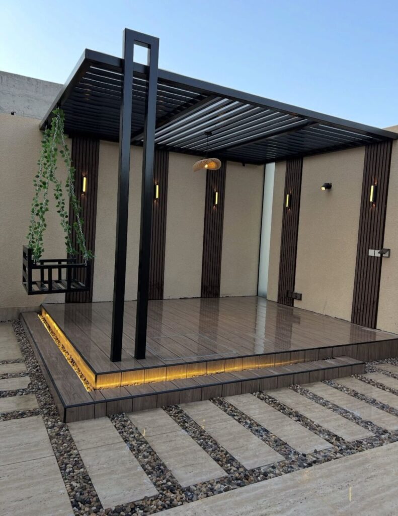 جلسات خارجية الدمام مؤسسة الابرار لتنسيق الحدائق المنزلية