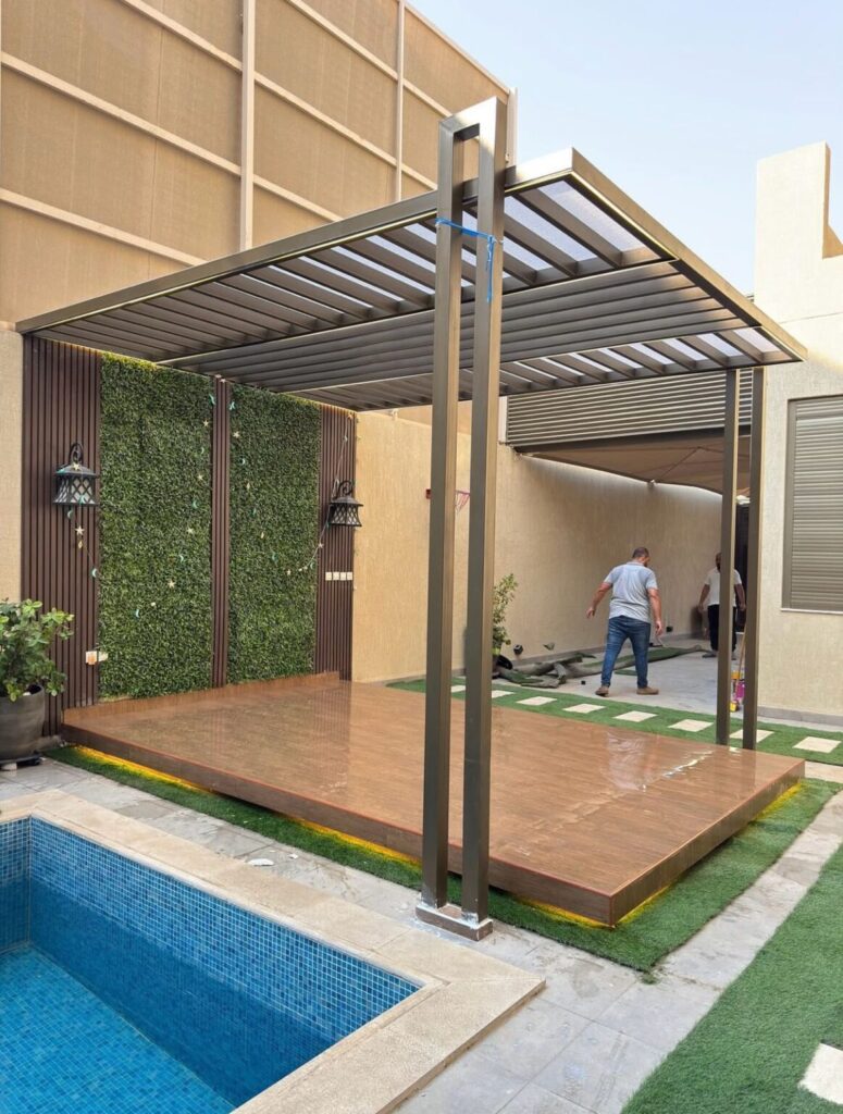 جلسات خارجية الدمام مؤسسة الابرار لتنسيق الحدائق المنزلية