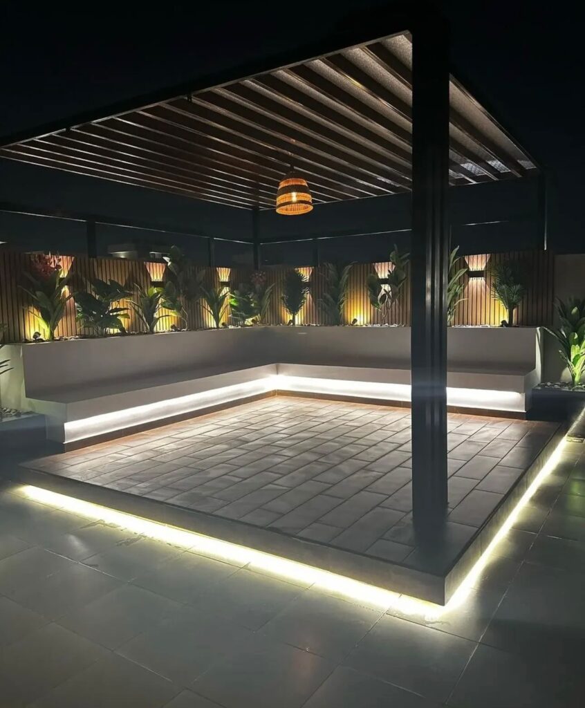 جلسات خارجية الدمام مؤسسة الابرار لتنسيق الحدائق المنزلية