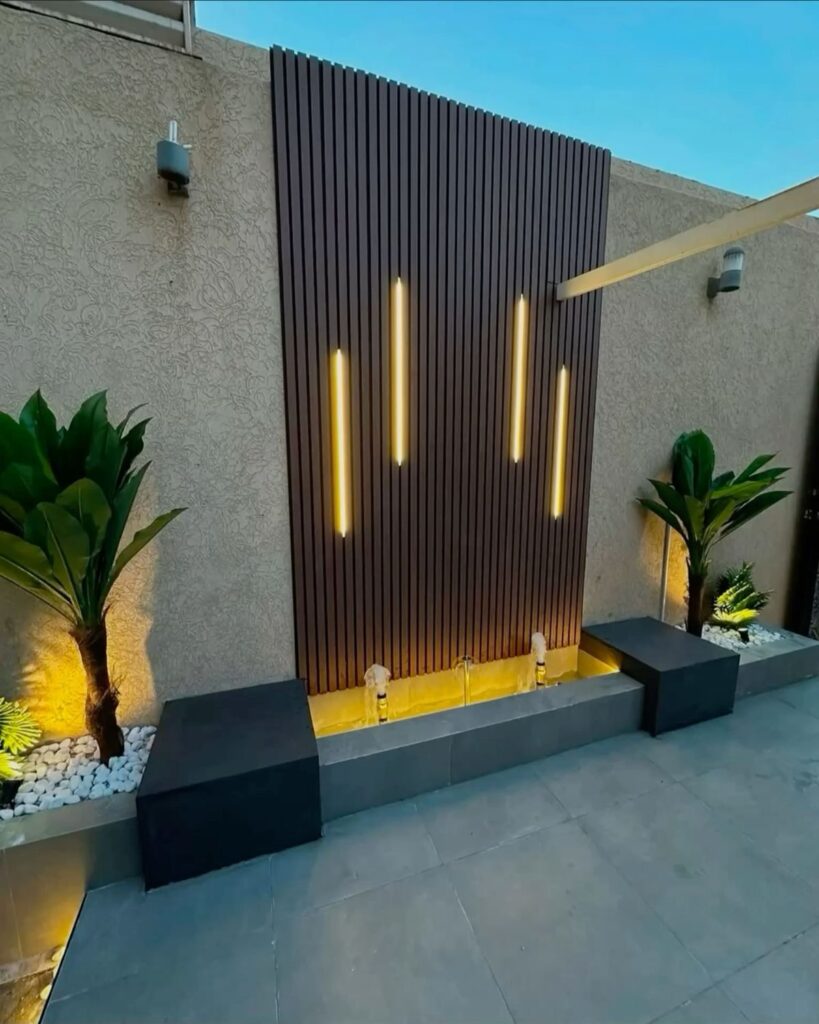 نوافير حدائق بالدمام مؤسسة الابرار لتنسيق الحدائق المنزلية