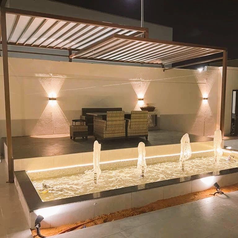 نوافير حدائق بالدمام مؤسسة الابرار لتنسيق الحدائق المنزلية