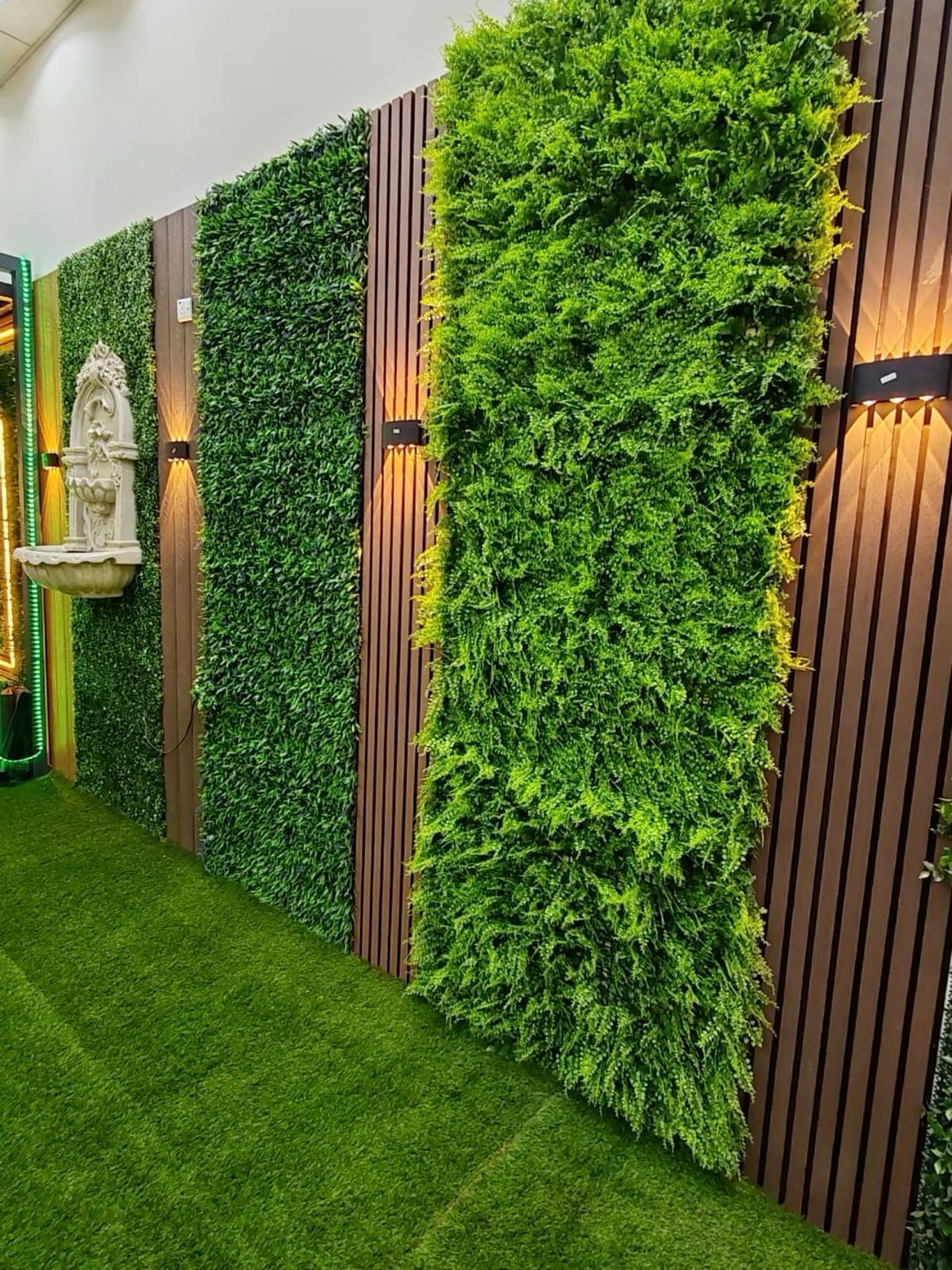 تكسيات جدارية بالدمام مؤسسة الابرار لتنسيق الحدائق المنزلية