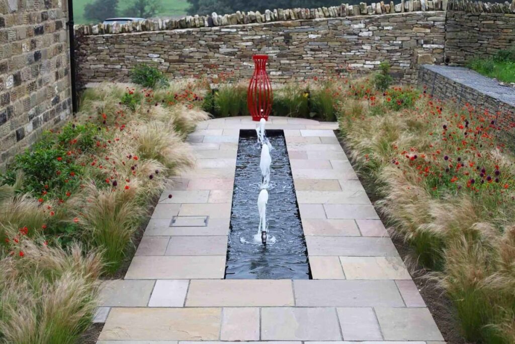 نوافير حدائق بالدمام مؤسسة الابرار لتنسيق الحدائق المنزلية