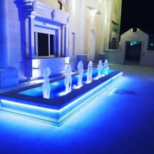 نوافير حدائق الدمام مؤسسة الابرار لتنسيق الحدائق