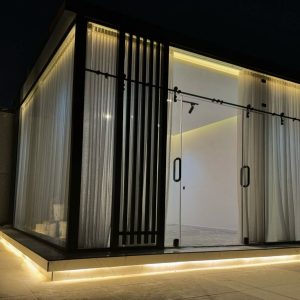 غرف زجاجية بالدمام مؤسسة الابرار لتنسيق الحدائق المنزلية